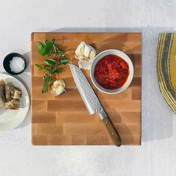 End Grain Maple Cutting Board